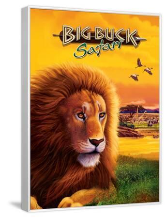 Big Buck Safari Lion Cabinet Art with Logo Photo - John Youssi