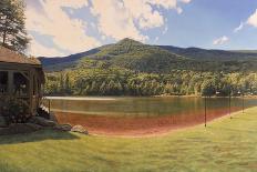 Fishing at the Lake-John Zaccheo-Giclee Print