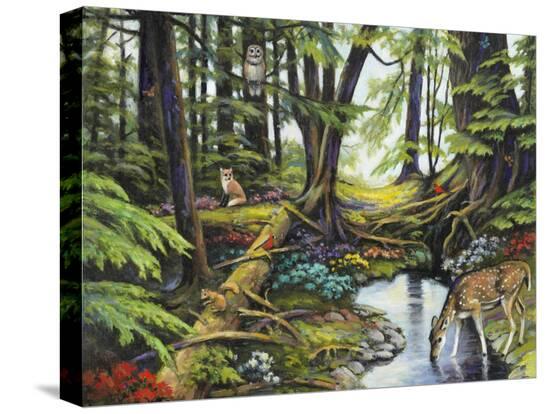 Stretched Canvas Print, , large