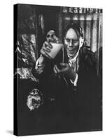 John Zacherle, Star of Shock Theater-Robert W^ Kelley-Stretched Canvas