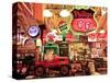 Johnnies Classic Gas Museum, Dixon, New Mexico, Usa-Julian McRoberts-Stretched Canvas