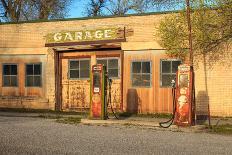 Old Service Station in Rural Utah, Usa.-Johnny Adolphson-Laminated Photographic Print