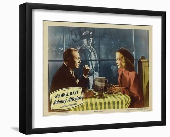 Johnny Allegro, 1949-null-Framed Art Print