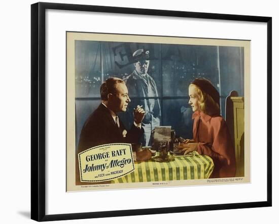 Johnny Allegro, 1949-null-Framed Art Print