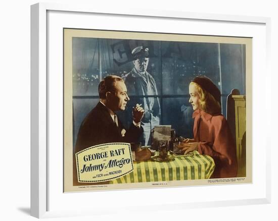 Johnny Allegro, 1949-null-Framed Art Print