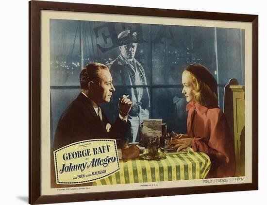 Johnny Allegro, 1949-null-Framed Art Print