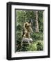 Johnny Appleseed Planting Apple Trees in the Ohio Wilderness-null-Framed Giclee Print