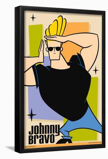 Johnny Bravo - Pose-Trends International-Framed Poster