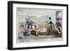 Johnny Bull and His Forged Notes!!!, 1819-George Cruikshank-Framed Giclee Print