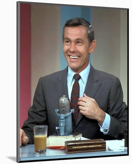 Johnny Carson-null-Mounted Photo