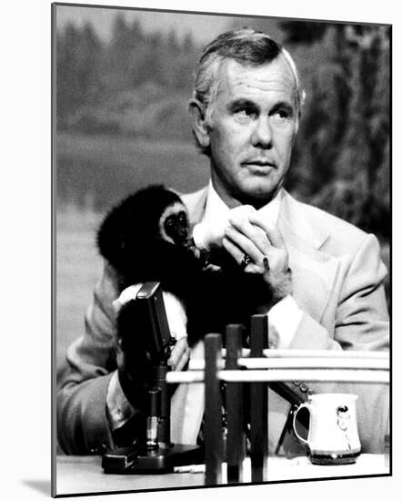 Johnny Carson-null-Mounted Photo