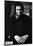 Johnny Cash Black and White Older Music Poster Print-null-Mounted Poster