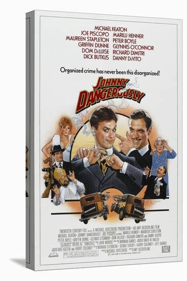 JOHNNY DANGEROUSLY [1984], directed by AMY HECKERLING.-null-Stretched Canvas