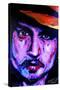 Johnny Depp Art 002-Rock Demarco-Stretched Canvas