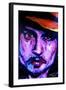 Johnny Depp Art 002-Rock Demarco-Framed Giclee Print