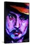 Johnny Depp Art 002-Rock Demarco-Framed Stretched Canvas