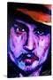 Johnny Depp Art 002-Rock Demarco-Stretched Canvas