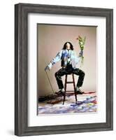 JOHNNY DEPP. "BENNY AND JOON" [1993], directed by JEREMIAH S. CHECHIK.-null-Framed Photographic Print