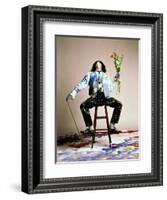 JOHNNY DEPP. "BENNY AND JOON" [1993], directed by JEREMIAH S. CHECHIK.-null-Framed Photographic Print