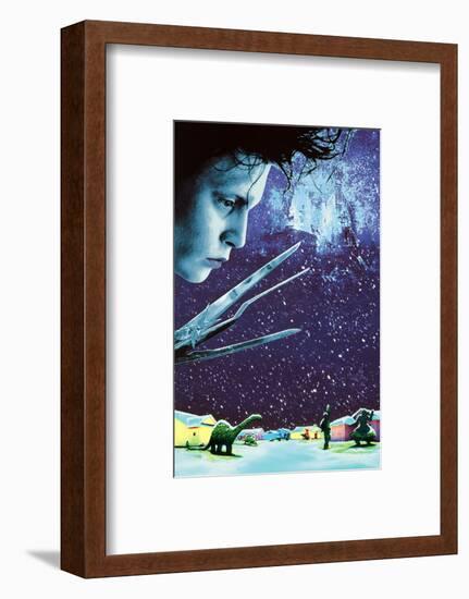 JOHNNY DEPP. "EDWARD SCISSORHANDS" [1990], directed by TIM BURTON.-null-Framed Photographic Print