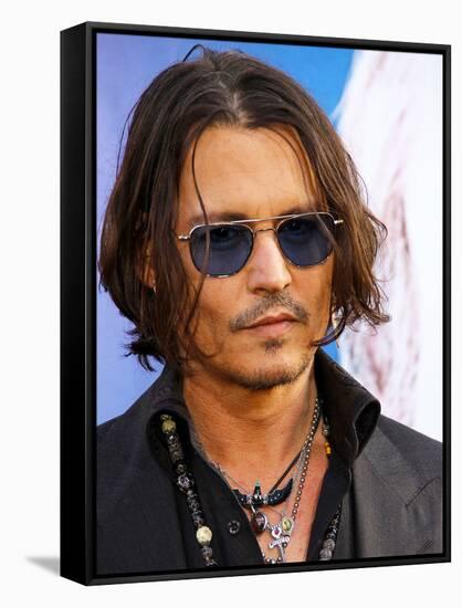Johnny Depp-null-Framed Stretched Canvas
