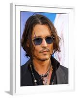 Johnny Depp-null-Framed Photo