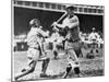 Johnny Evers of the Chicago Cubs in Action During 1906-null-Mounted Giclee Print