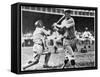 Johnny Evers of the Chicago Cubs in Action During 1906-null-Framed Stretched Canvas