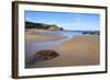 Johnny Flintons Harbour and Osgodby Point (Knipe Point) in Cayton Bay-Mark Sunderland-Framed Photographic Print