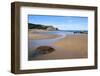 Johnny Flintons Harbour and Osgodby Point (Knipe Point) in Cayton Bay-Mark Sunderland-Framed Photographic Print