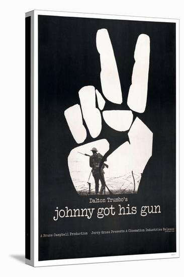 JOHNNY GOT HIS GUN, US poster, 1971-null-Stretched Canvas