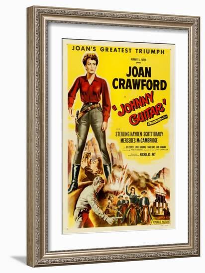 Johnny Guitar, 1954, Directed by Nicholas Ray-null-Framed Giclee Print