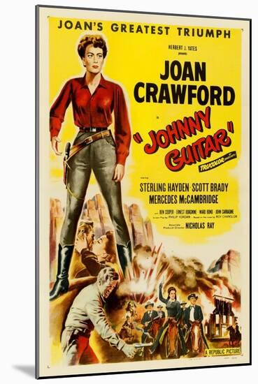 Johnny Guitar, 1954, Directed by Nicholas Ray-null-Mounted Giclee Print