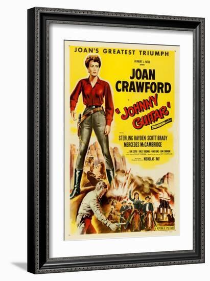 Johnny Guitar, 1954, Directed by Nicholas Ray-null-Framed Giclee Print