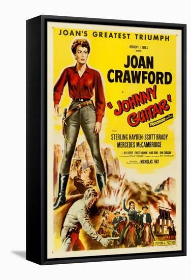 Johnny Guitar, 1954, Directed by Nicholas Ray-null-Framed Stretched Canvas