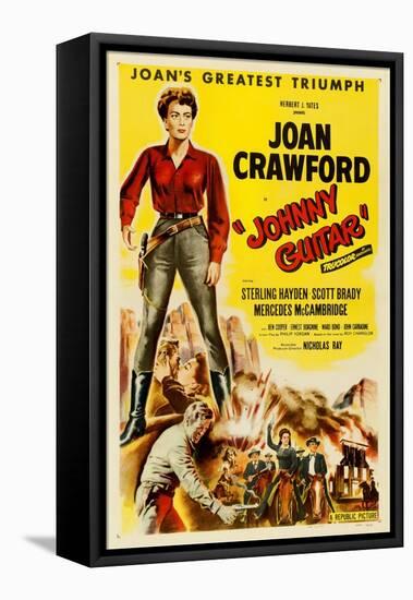 Johnny Guitar, 1954, Directed by Nicholas Ray-null-Framed Stretched Canvas