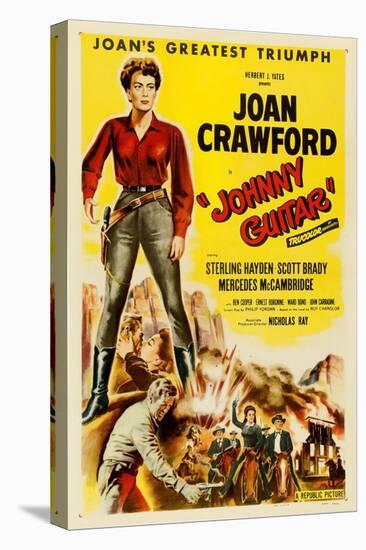 Johnny Guitar, 1954, Directed by Nicholas Ray-null-Stretched Canvas