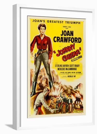 Johnny Guitar, 1954, Directed by Nicholas Ray-null-Framed Giclee Print