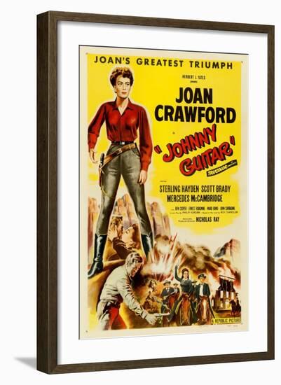 Johnny Guitar, 1954, Directed by Nicholas Ray-null-Framed Giclee Print