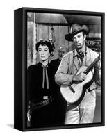 Johnny Guitar, Joan Crawford, Sterling Hayden, 1954-null-Framed Stretched Canvas