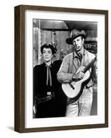 Johnny Guitar, Joan Crawford, Sterling Hayden, 1954-null-Framed Photo