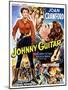 Johnny Guitar, Joan Crawford, Sterling Hayden, (Belgian Poster Art), 1954.-null-Mounted Art Print