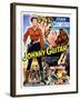 Johnny Guitar, Joan Crawford, Sterling Hayden, (Belgian Poster Art), 1954.-null-Framed Art Print