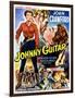 Johnny Guitar, Joan Crawford, Sterling Hayden, (Belgian Poster Art), 1954.-null-Framed Art Print