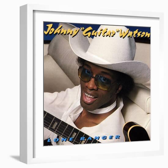 Johnny "Guitar" Watson - Lone Ranger-null-Framed Art Print