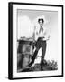 JOHNNY GUITARE, 1954 DIRECETD BY NICOLAS RAY Joan Crawford (b/w photo)-null-Framed Photo