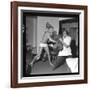 Johnny Hallyday Boxing-Marcel Begoin-Framed Photographic Print