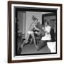 Johnny Hallyday Boxing-Marcel Begoin-Framed Photographic Print