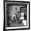 Johnny Hallyday Boxing-Marcel Begoin-Framed Photographic Print