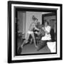 Johnny Hallyday Boxing-Marcel Begoin-Framed Photographic Print